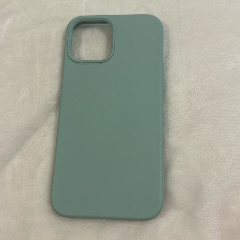 Sage green iphone 12 pro max case